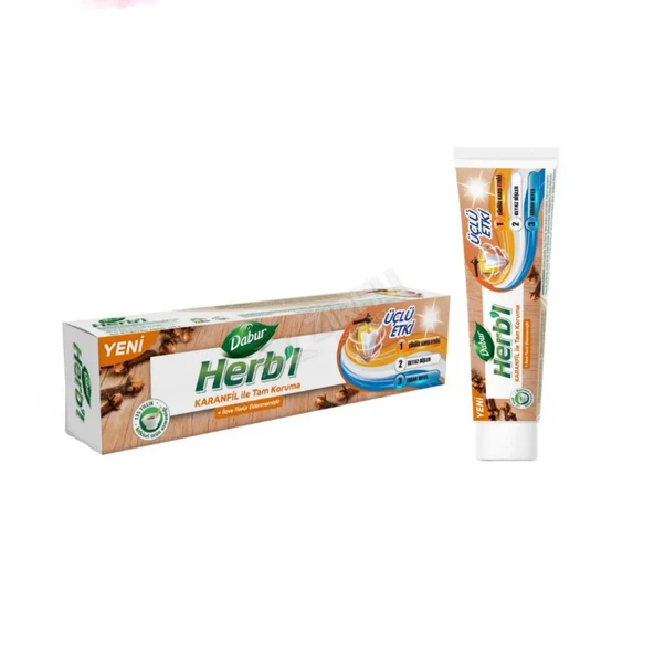 5 ADET Dabur Herb'l Üçlü Etki Karanfil Diş Macunu 170 Gr ürün görseli 1
