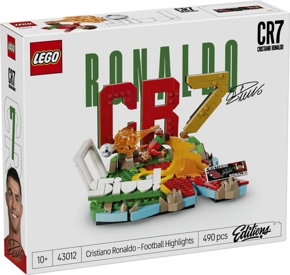 LEGO Editions 43012 Cristiano Ronaldo – Football Highlights ürün görseli 1