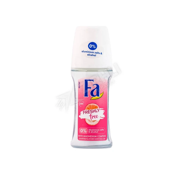 5 ADET Fa Freshly Free Grapefruıt & Lychee Roll-On 50 Ml ürün görseli 1