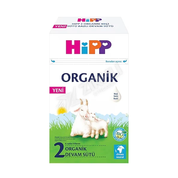5 ADET Hipp 2 Organik Keçi Sütü Bazlı Devam Sütü 400 Gr ürün görseli 1