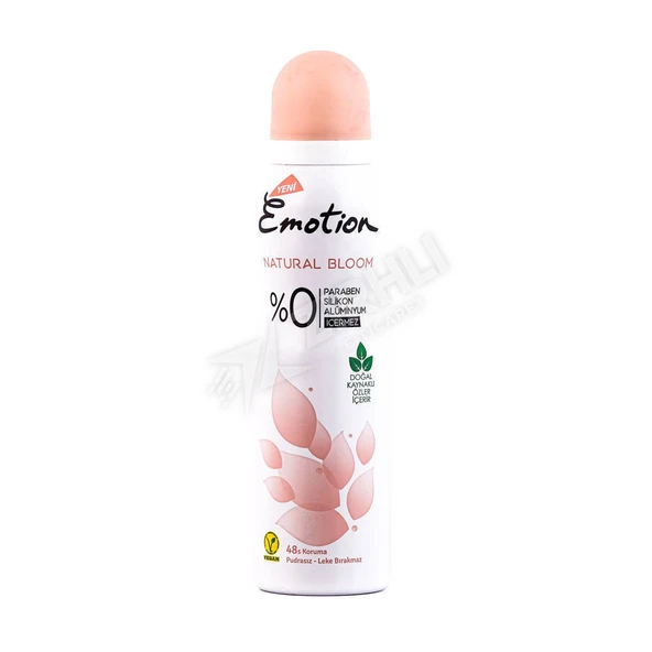 5 ADET Emotion Deodorant Natural Bloom 150 Ml ürün görseli 1
