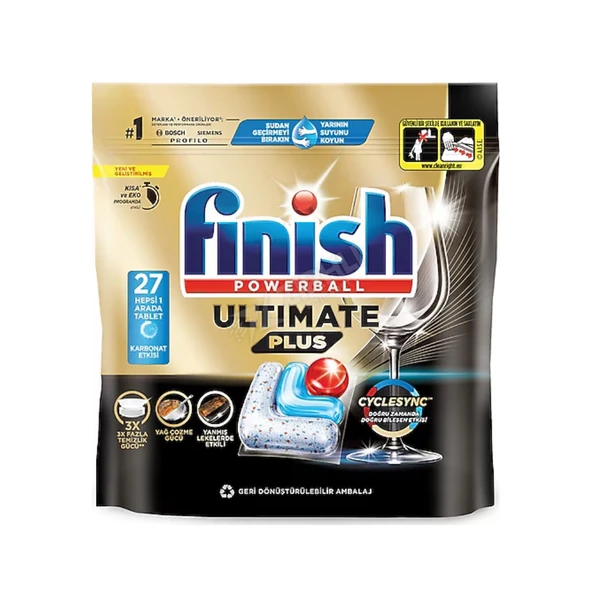 5 ADET Finish Tablet Quantum Ultimate Plus 27'li ürün görseli 1
