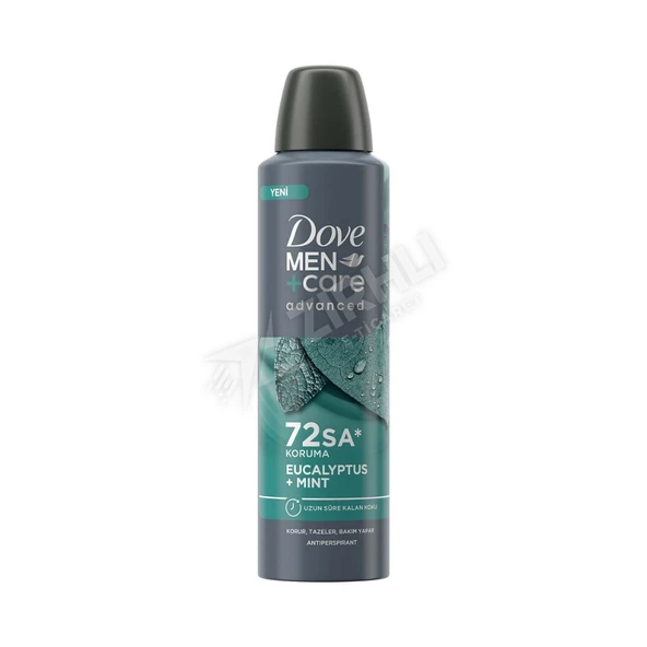 5 ADET Dove Men Eucalyptus & Mint Deodorant 150 Ml ürün görseli 1