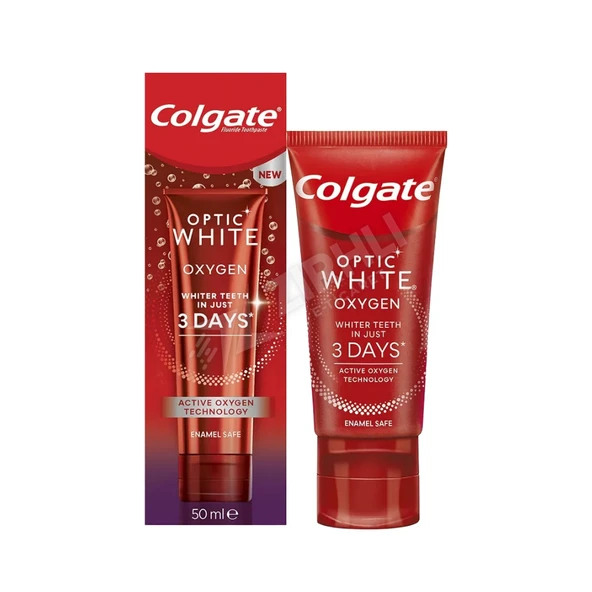 5 ADET Colgate Diş Macunu Optic White Oxygen 50 Ml ürün görseli 1