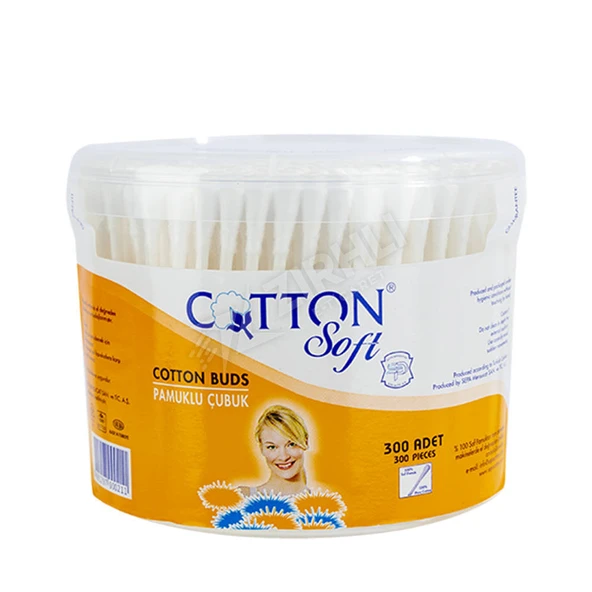 5 ADET Cotton Soft 300'lü Kulak Çubuğu ürün görseli 1