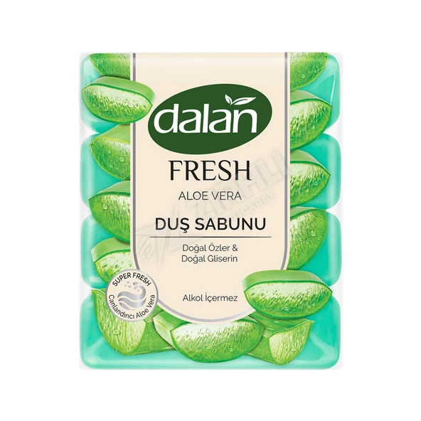 5 ADET Dalan Aloevera Duş Sabunu 600 Gr ürün görseli 1