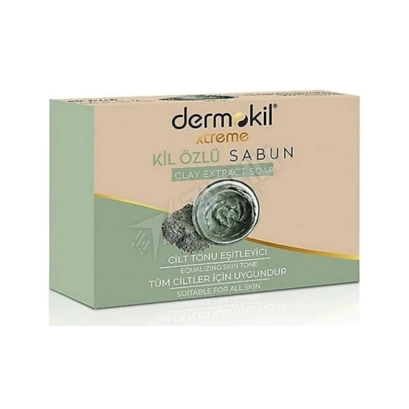 5 ADET Dermokil Kil Özlü Sabun 100 Gr ürün görseli 1