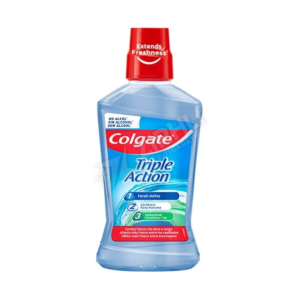 5 ADET Colgate Plax Ağız Bakım Suyu Üçlü Etki 500 Ml ürün görseli 1