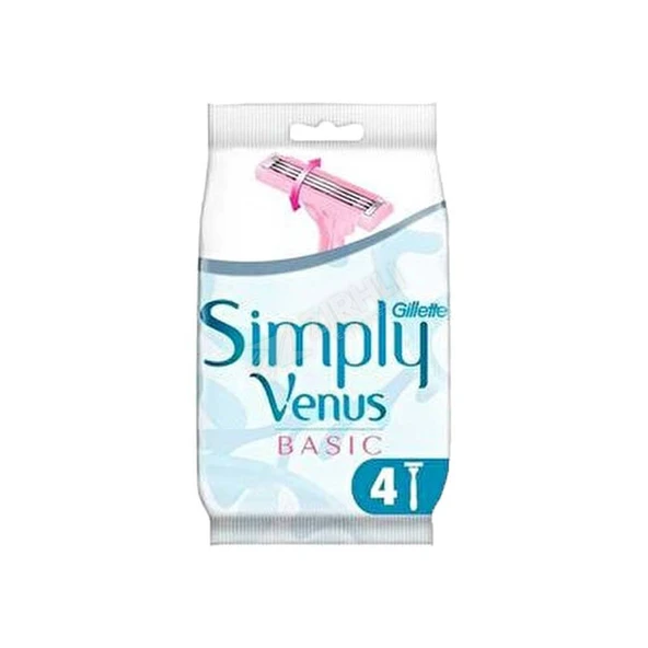 5 ADET Gillette Simply Venus Basic Tıraş Bıçağı 4'Lü Kadın ürün görseli 1
