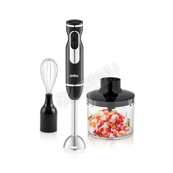 4 ADET Sinbo Shb-7529 Multi Blender Set İnox ürün görseli 1