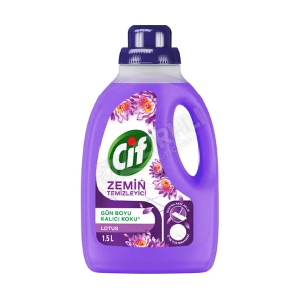 5 ADET Cif Zemin Temizleyici Lotus 1500 Ml ürün görseli 1