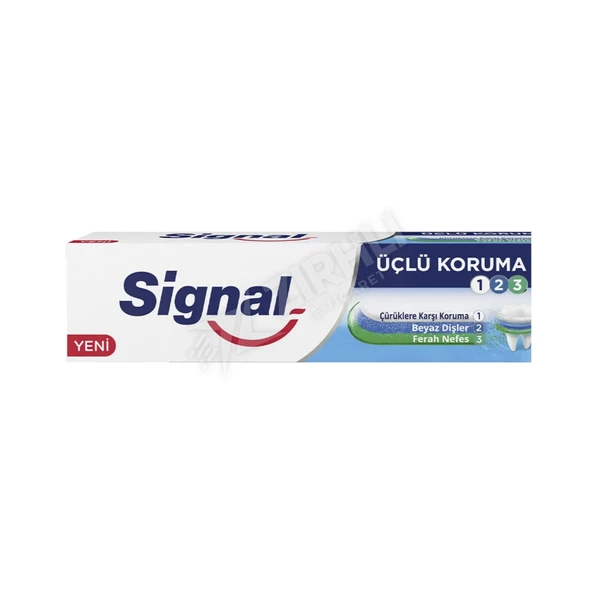 4 ADET Signal Diş Macunu Üçlü Koruma 50 Ml ürün görseli 1