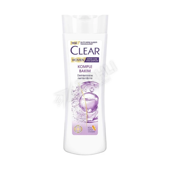 5 ADET Clear Şampuan Komple Bakım Kepeğe Karşı Etkili  350 Ml ürün görseli 1