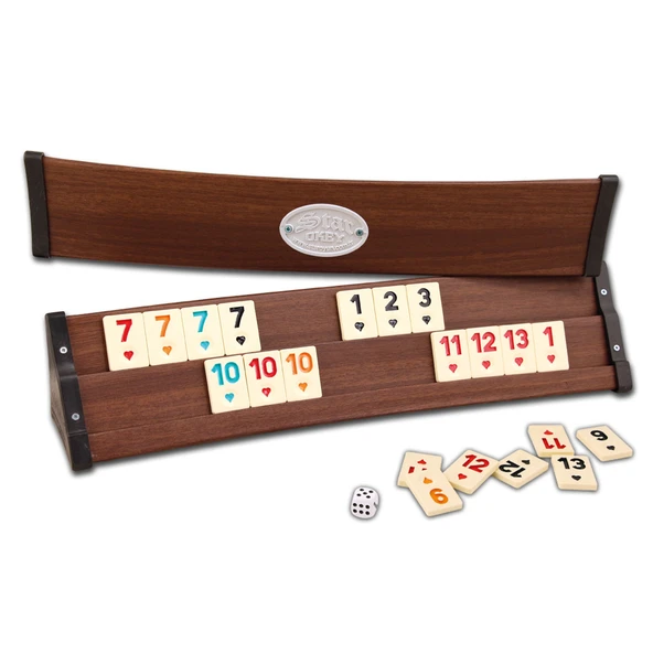 Star Okey 101 Oval Okey Takımı - Koyu Renk ürün görseli 1