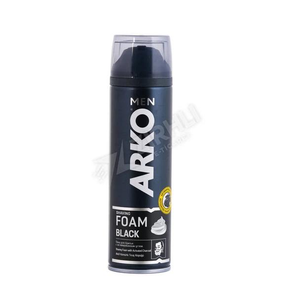 5 ADET Arko Foam Black Tıraş Köpüğü 200 Ml ürün görseli 1