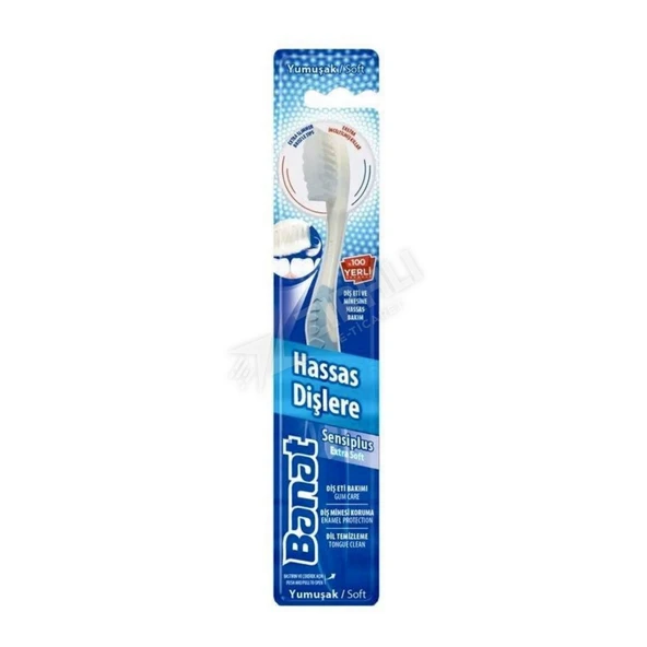 5 ADET Banat Sensiplus Hassas Dişler İçin Diş Fırçası ürün görseli 1
