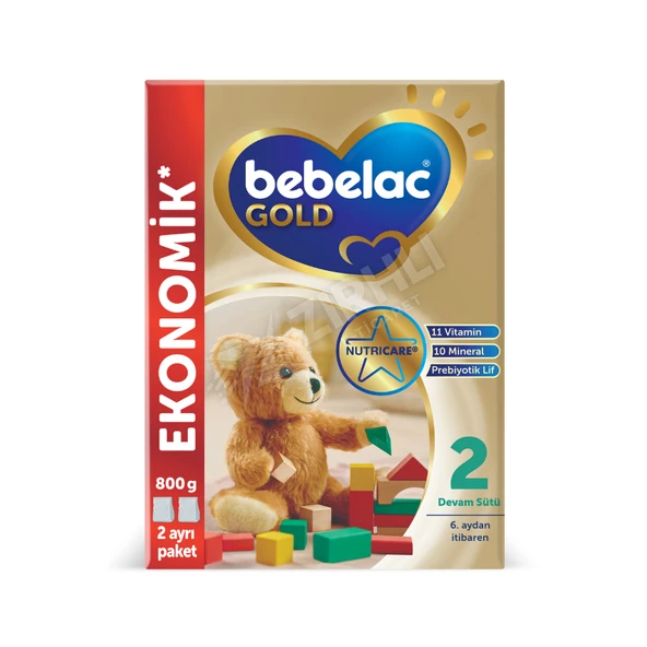 5 ADET Bebelac Gold Devam Sütü No:2 800 Gr ürün görseli 1