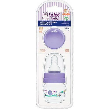 4 ADET Wee Baby Mini Pp Alıştırma Bardağı Seti 30 Ml ürün görseli 1