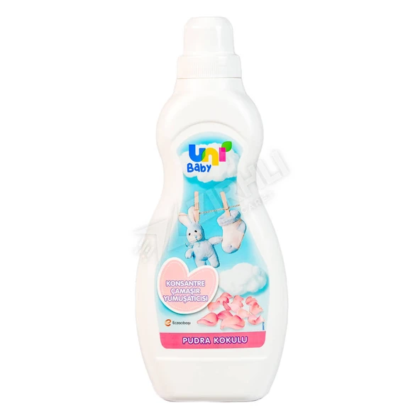 4 ADET Uni Baby Pudra Kokulu Konsantre Çamaşır Yumuşatıcı 1200 Ml ürün görseli 1