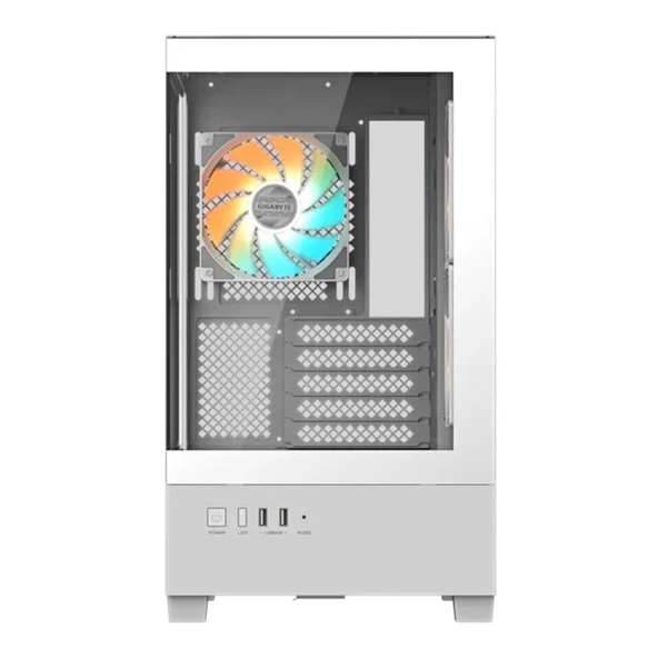 GIGABYTE Gigabyte C201 Panaromic Mid Tower Beyaz ATX PSUYok ürün görseli 1