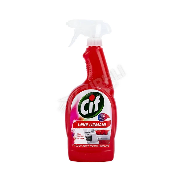 5 ADET Cif Kırmızı Her Yer Leke Uzmanı Yüzey Temizleyici Sprey 750 Ml ürün görseli 1