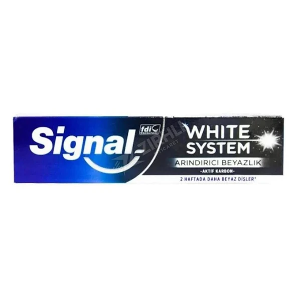 4 ADET Signal White System Diş Macunu Purified 75 Ml ürün görseli 1