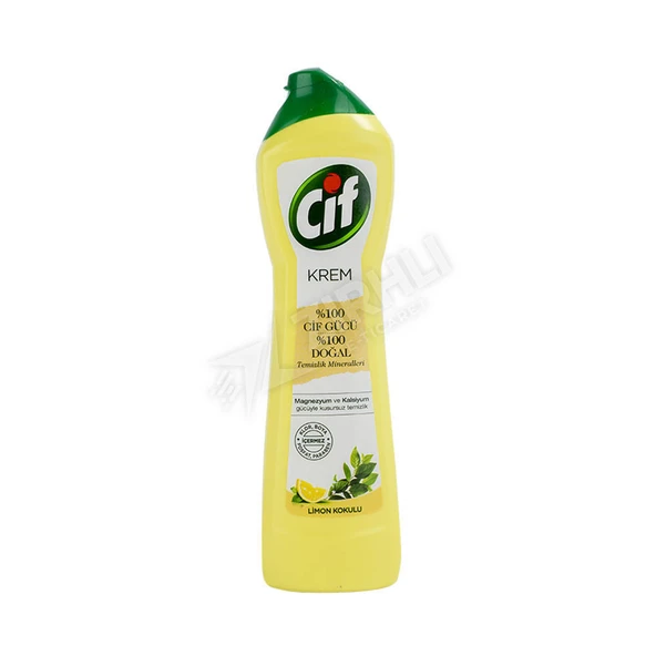 5 ADET Cif Limon Kokulu Mutfak & Banyo Temizleyici Krem 750 Ml ürün görseli 1