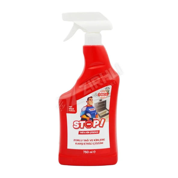 4 ADET Stop Forte Yağ & Kir Çözücü Sprey 750 Ml ürün görseli 1