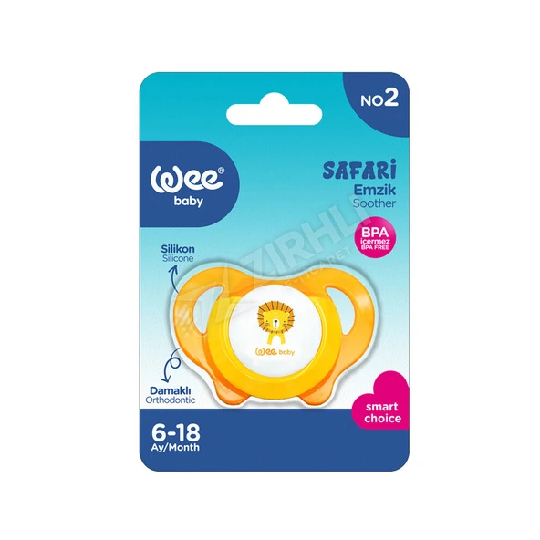 4 ADET Wee Baby Safari Emzik No:2 ürün görseli 1