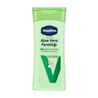4 ADET Vaseline Vücut Losyonu Aloe Vera 200 Ml ürün görseli 1