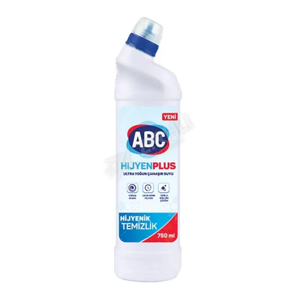 5 ADET Abc Ultra Çamaşır Suyu Hijyen Plus 750 Ml ürün görseli 1
