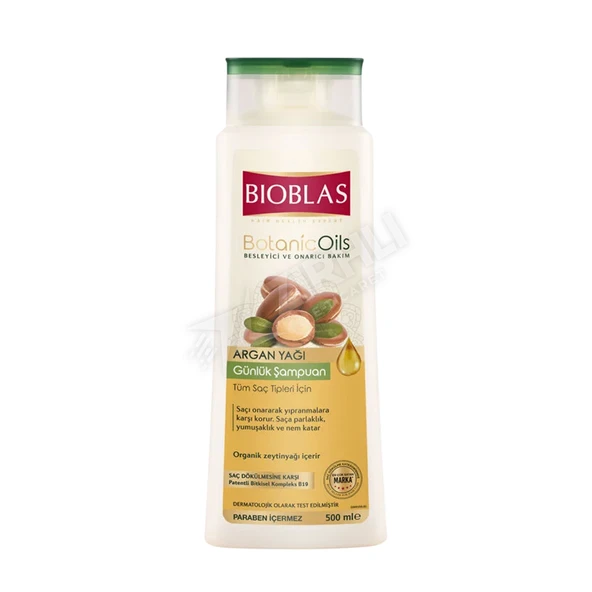 5 ADET Bioblas Argan Yağı Şampuan 500 Ml ürün görseli 1