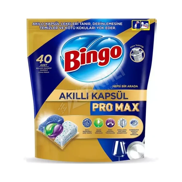 5 ADET Bingo Pro Max Akıllı Kapsül 40'lı ürün görseli 1