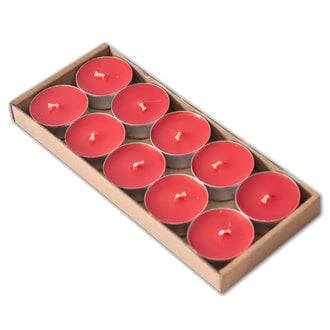 5 ADET Bozkurt Tealight Kokulu Mum 10'Lu Çilek ürün görseli 1