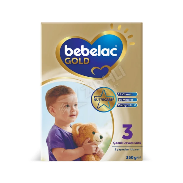 5 ADET Bebelac Gold Çocuk Devam Sütü No:3 350 Gr ürün görseli 1