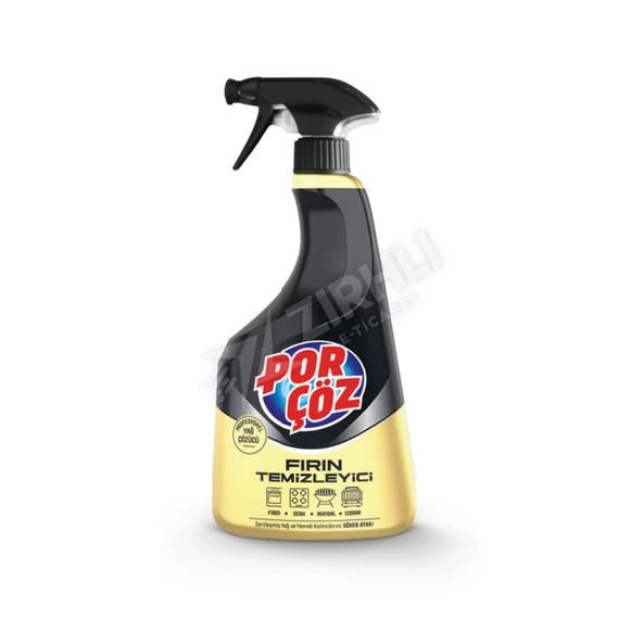 4 ADET Porçöz Fırın Temizleyici Sprey 750 Ml ürün görseli 1