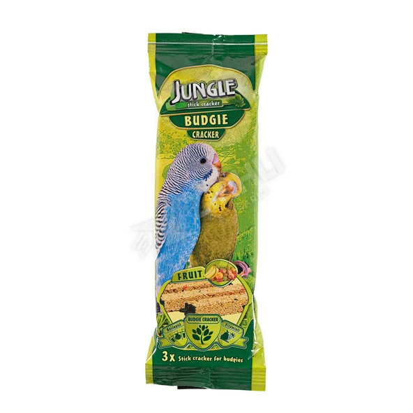 4 ADET Jungle Meyveli Muhabbet Kuşu Krakeri 3 Lü ürün görseli 1