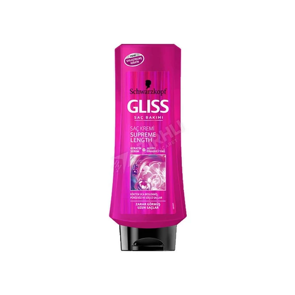 4 ADET Gliss Supreme Length Saç Kremi 360 Ml ürün görseli 1