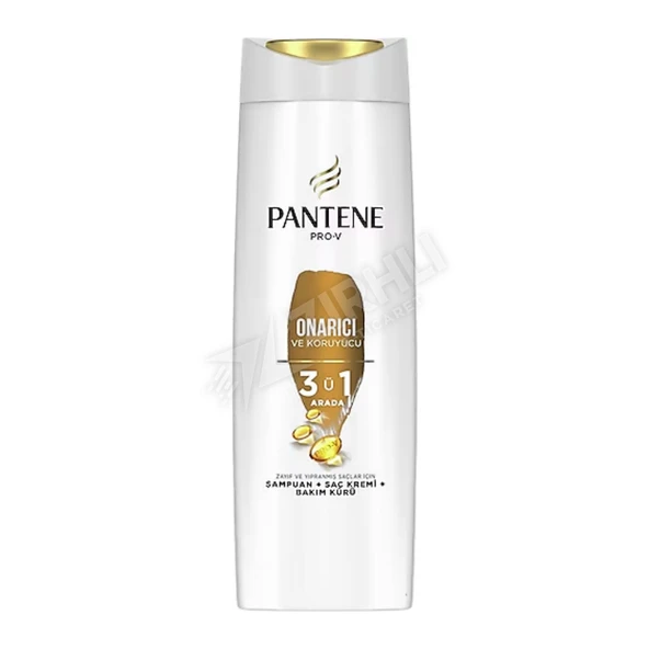 4 ADET Pantene Onarıcı Ve Koruyucu 3'ü 1 Arada Şampuan 400 Ml ürün görseli 1