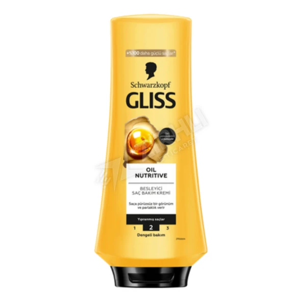 4 ADET Gliss Saç Kremi Oil Nutritive 360 Ml ürün görseli 1