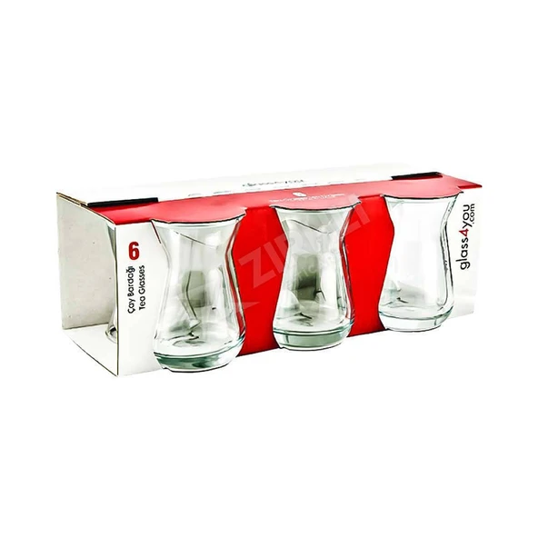 4 ADET Paşabahçe 42451 Çay Bardağı Damla Logo (P.Bahçe İrem) 6Lı ürün görseli 1
