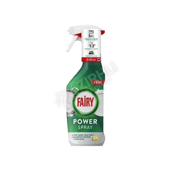 4 ADET Fairy Power Sprey Bulaşık & Mutfak 500 Ml ürün görseli 1