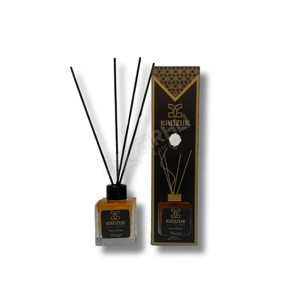 4 ADET Kanzuk Reed Diffuser Mango Bambu Çubuk 100 Ml ürün görseli 1