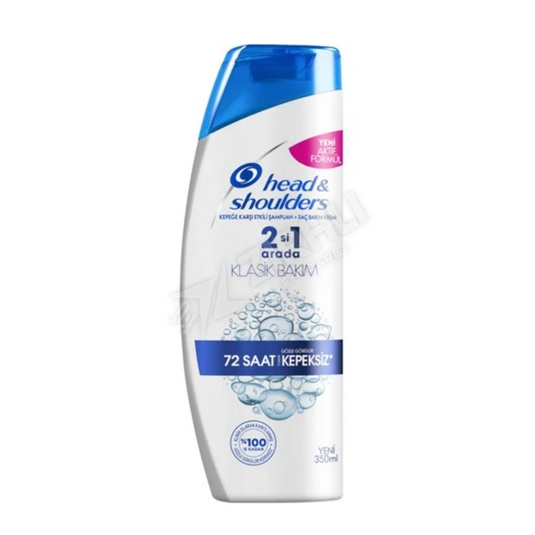 4 ADET Head & Shoulders 2N1 Klasik Bakım Şampuan 300 Ml ürün görseli 1