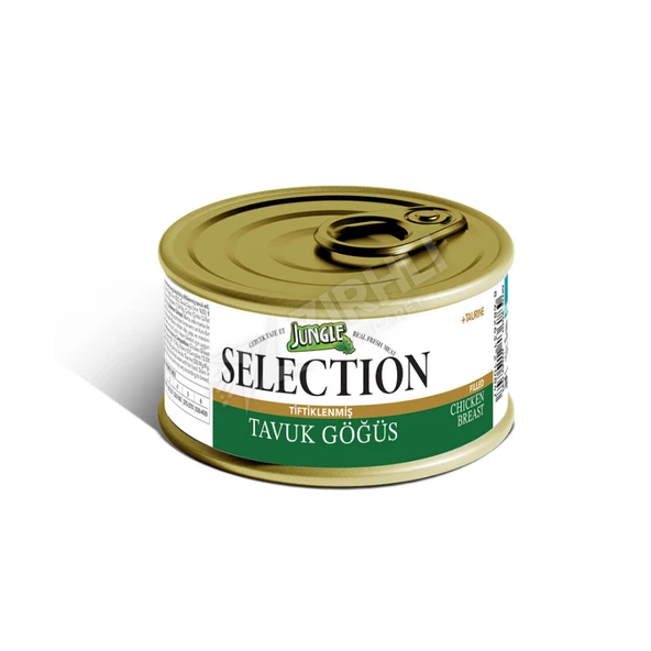 4 ADET Jungle Selection Tavuklu Yaş Kedi Maması 70 Gr ürün görseli 1