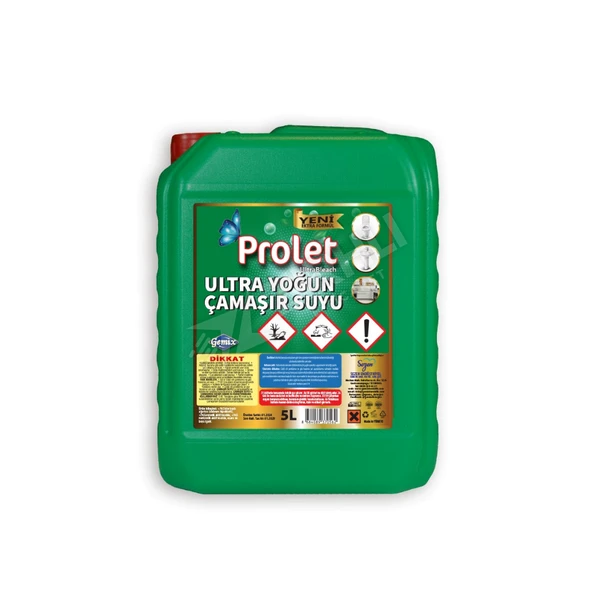 4 ADET Prolet Ultra Çamaşır Suyu 5 Lt ürün görseli 1