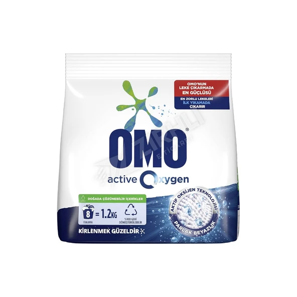 4 ADET Omo Actıve Oxygen 1.2 Kg ürün görseli 1