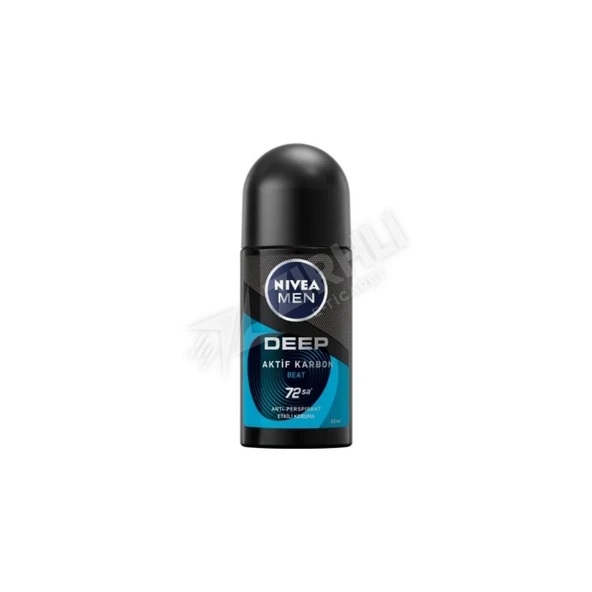 4 ADET Nivea Roll-On 50 Ml Deep Beat Erkek ürün görseli 1