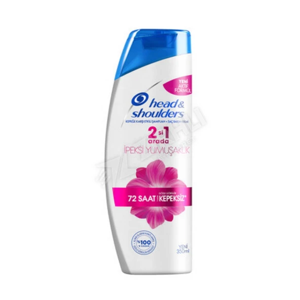 4 ADET Head & Shoulders 2N1 İpeksi Yumuşaklık Şampuan 300 Ml ürün görseli 1