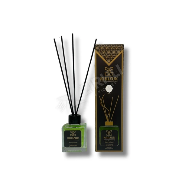 4 ADET Kanzuk Reed Diffuser Jasmine  Bambu Çubuk 100 Ml ürün görseli 1